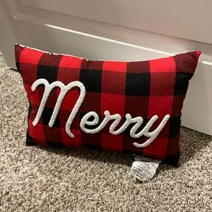 NWT decorative holiday pillow. Target 2023. Went with different decor.